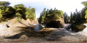 Old Panorama of Eagle Creek