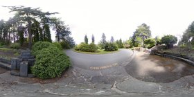 Stone steps near the Portland Rose Gardens